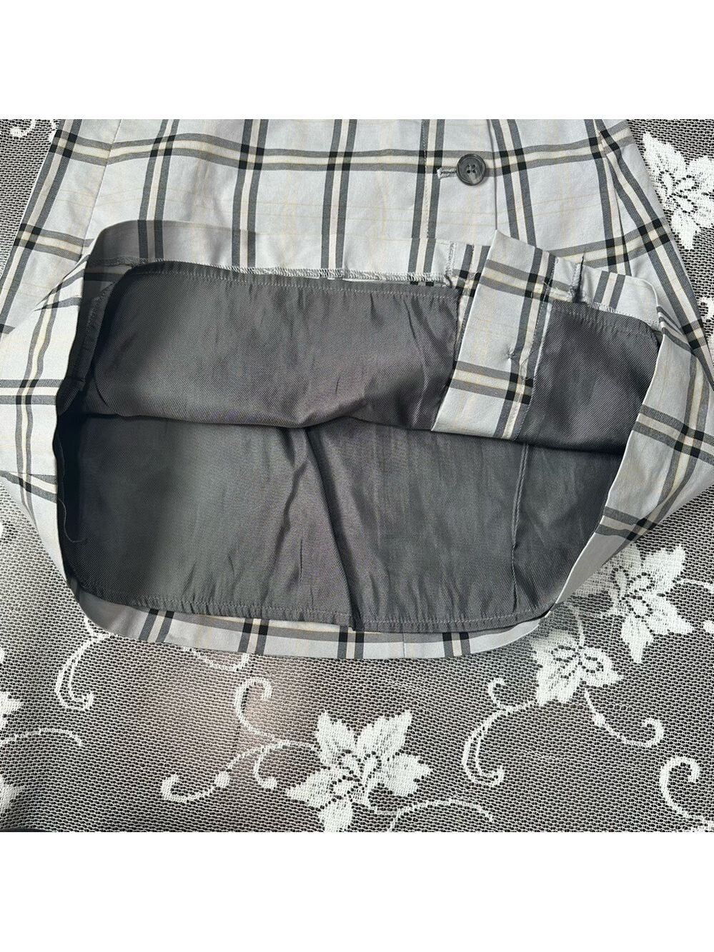 Aritzia Sunday Best Yuri Plaid Mini Skirt Sz 0 - Picture 9 of 11